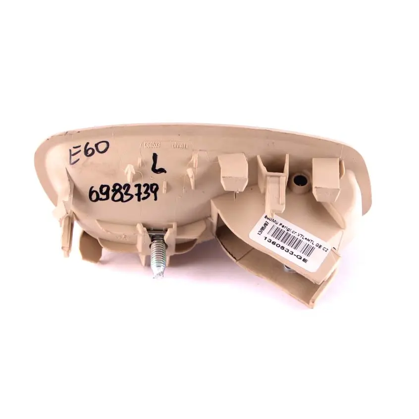 BMW E60 E61 LCI Klamka Wewnętrzna Lewy Przód Beżowa - SKU 6983739 - Numer Części 6983739
