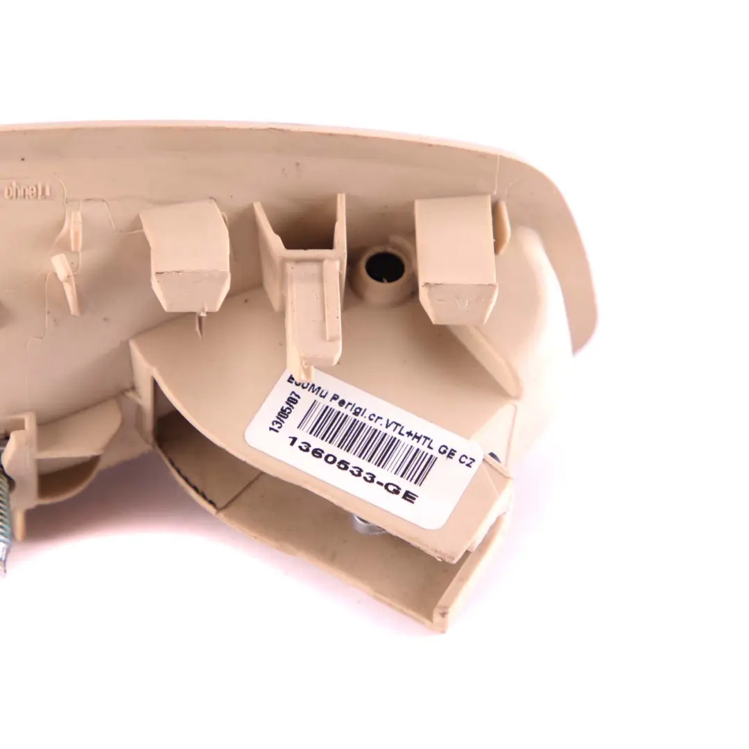 BMW E60 E61 LCI Door Handle Inside Left N/S Cream Beige - SKU 6983739 - Part number 6983739