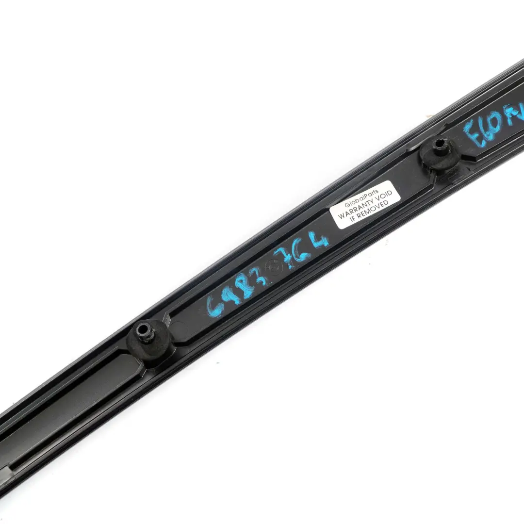 BMW E60 E61 LCI Moulure Revetement Porte avant Droite Diamondnoir 1360188 - SKU 6983764 - Numéro de pièce 6983764