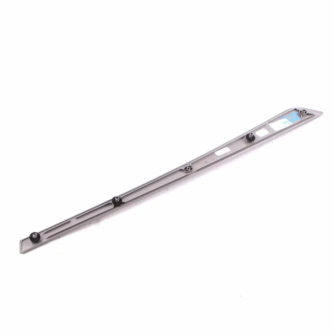 BMW E60 LCI Door Trim Decor Strip Cover Front Left N/S Spacegrau Grau 1380955 - SKU 6983765 - Part number 6983765