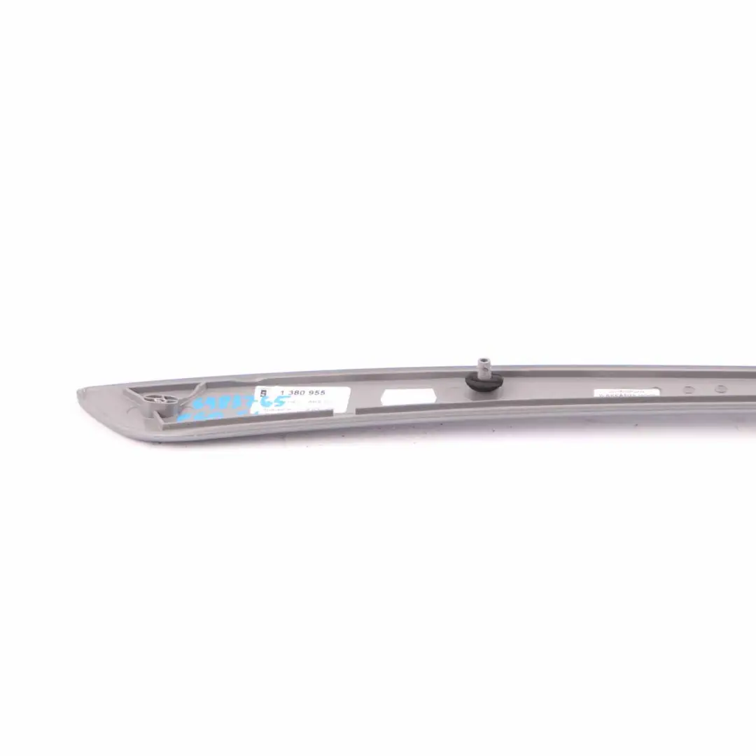 BMW E60 LCI Rivestimento Striscia Decorativa Anteriore Spacegrau Grau 1380955 - SKU 6983765 - Numero di parte 6983765
