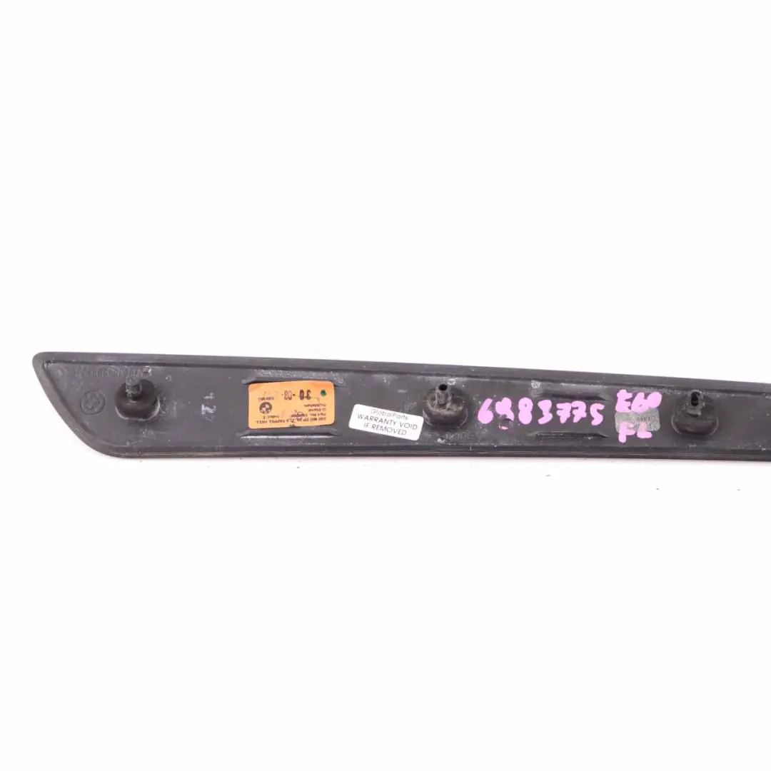 BMW E60 E61 LCI Trim Door Decor Strip Front Left N/S Fine Wood Light 1 - SKU 6983775-1 - Part number 6983775