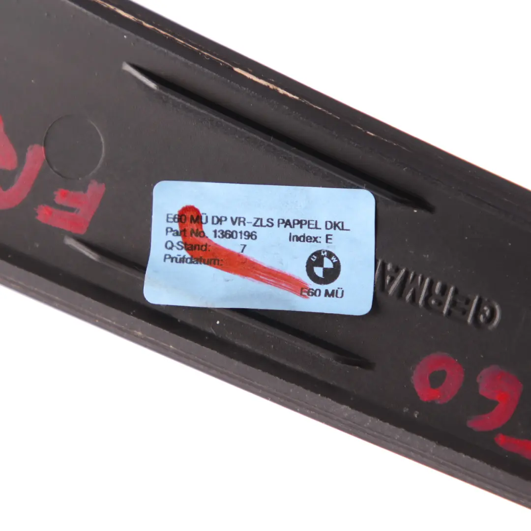 Decor Strip Trim Door Front Right O/S Poplar Wood Dark to BMW 5 Series E60 E61 LCI with Part number 6983778 BMW 5 Series E60 E61 LCI Decor Strip Trim Door Front Right O/S Poplar Wood Dark - SKU 6983778 - Part number 6983778