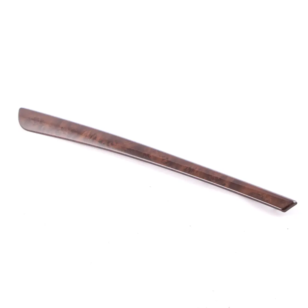 BMW 5 Series E60 E61 LCI Decor Strip Trim Door Front Right O/S Poplar Wood Dark - SKU 6983778 - Part number 6983778