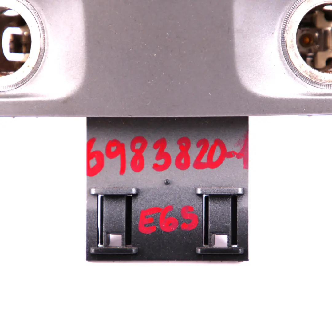 Trim Centre Console Rear Lighter Sockets Cover Dark Silver to BMW 7 E65 E66 1 with Part number 7002402 BMW 7 E65 E66 1 Trim Centre Console Rear Lighter Sockets Cover Dark Silver - SKU 6983820-1 - Part number 7002402