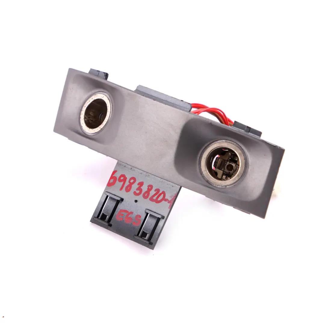 Trim Centre Console Rear Lighter Sockets Cover Dark Silver to BMW 7 E65 E66 1 with Part number 7002402 BMW 7 E65 E66 1 Trim Centre Console Rear Lighter Sockets Cover Dark Silver - SKU 6983820-1 - Part number 7002402