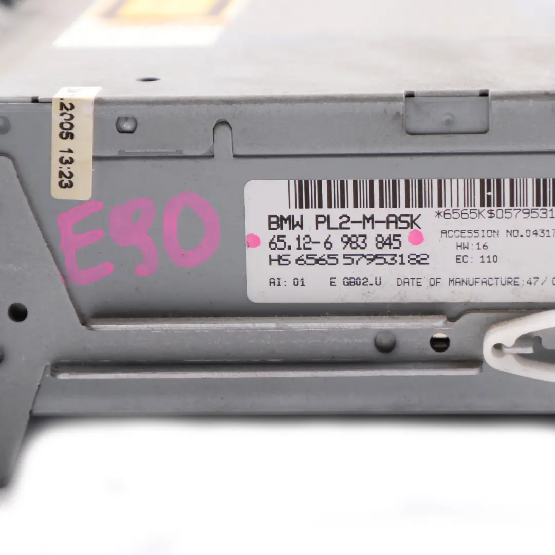 M-Audio Sat Nav Radio Head Unit Navigation Business to BMW E87 E90 with Part number 6983845 BMW E87 E90 M-Audio Sat Nav Radio Head Unit Navigation Business - SKU 6983845 - Part number 6983845