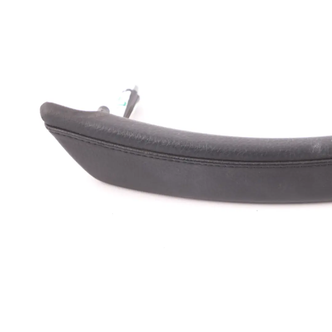  Maniglia scheda porta BMW E60 E61 sinistra interno afferrare pelle nera - SKU 6983863 - Numero di parte 6983863