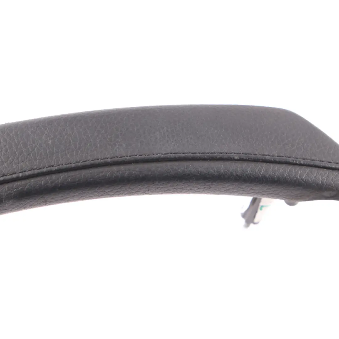  Maniglia scheda porta BMW E60 E61 sinistra interno afferrare pelle nera - SKU 6983863 - Numero di parte 6983863