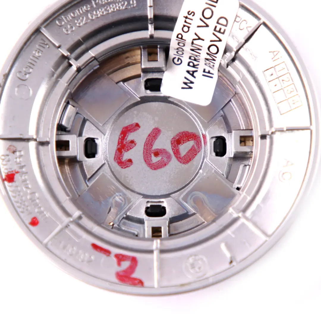 BMW 5 Series E60 LCI E61 2 Control Knob Menu Switch Perlglanz Chrome - SKU 6983881-2 - Part number 6983881