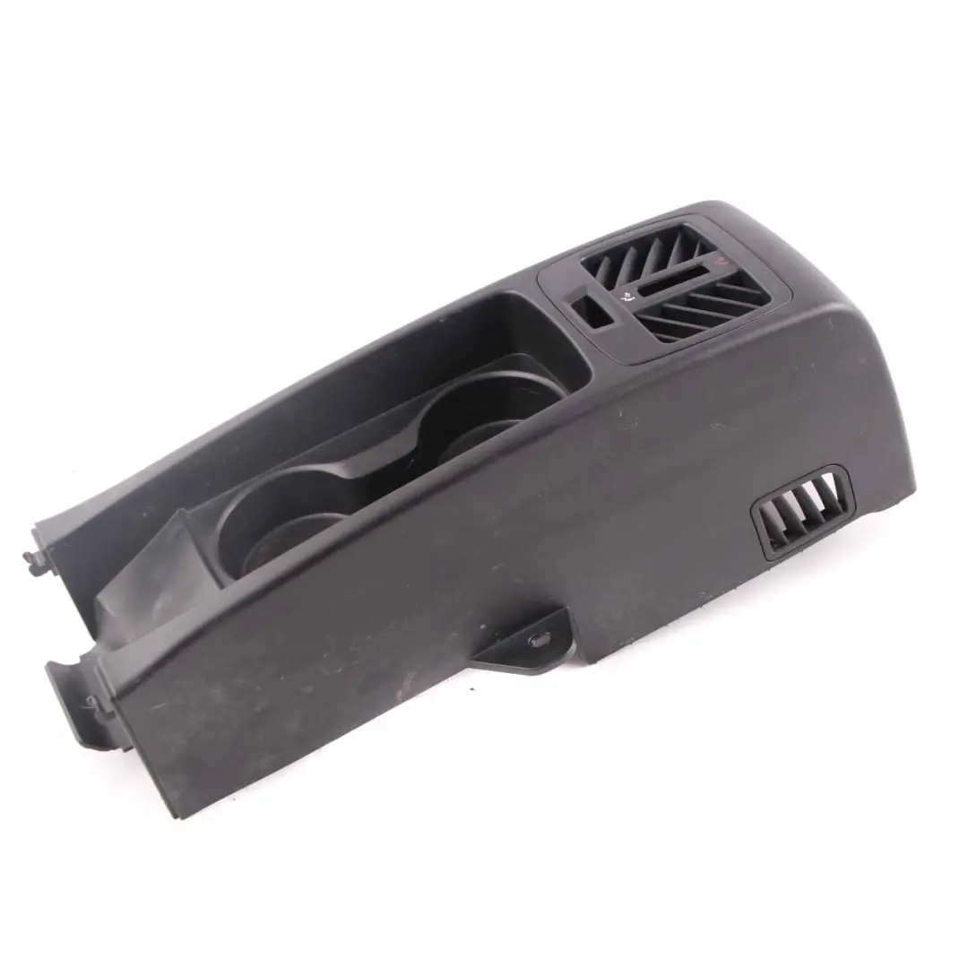 BMW X5 E70 Centre Console Rear 3rd Seat Row Cup Holder Trim Black - SKU 6983898 - Part number 6983898