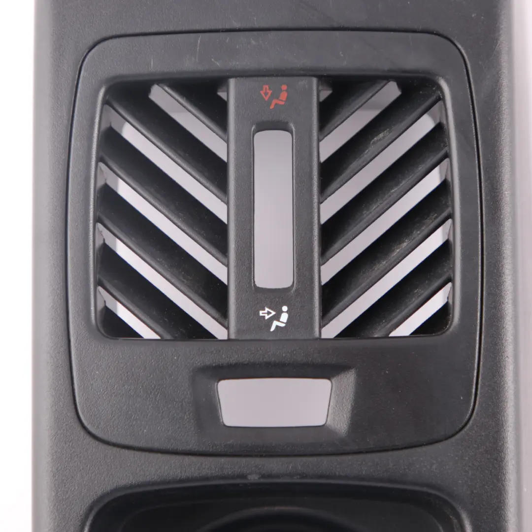 BMW X5 E70 Centre Console Rear 3rd Seat Row Cup Holder Trim Black - SKU 6983898 - Part number 6983898
