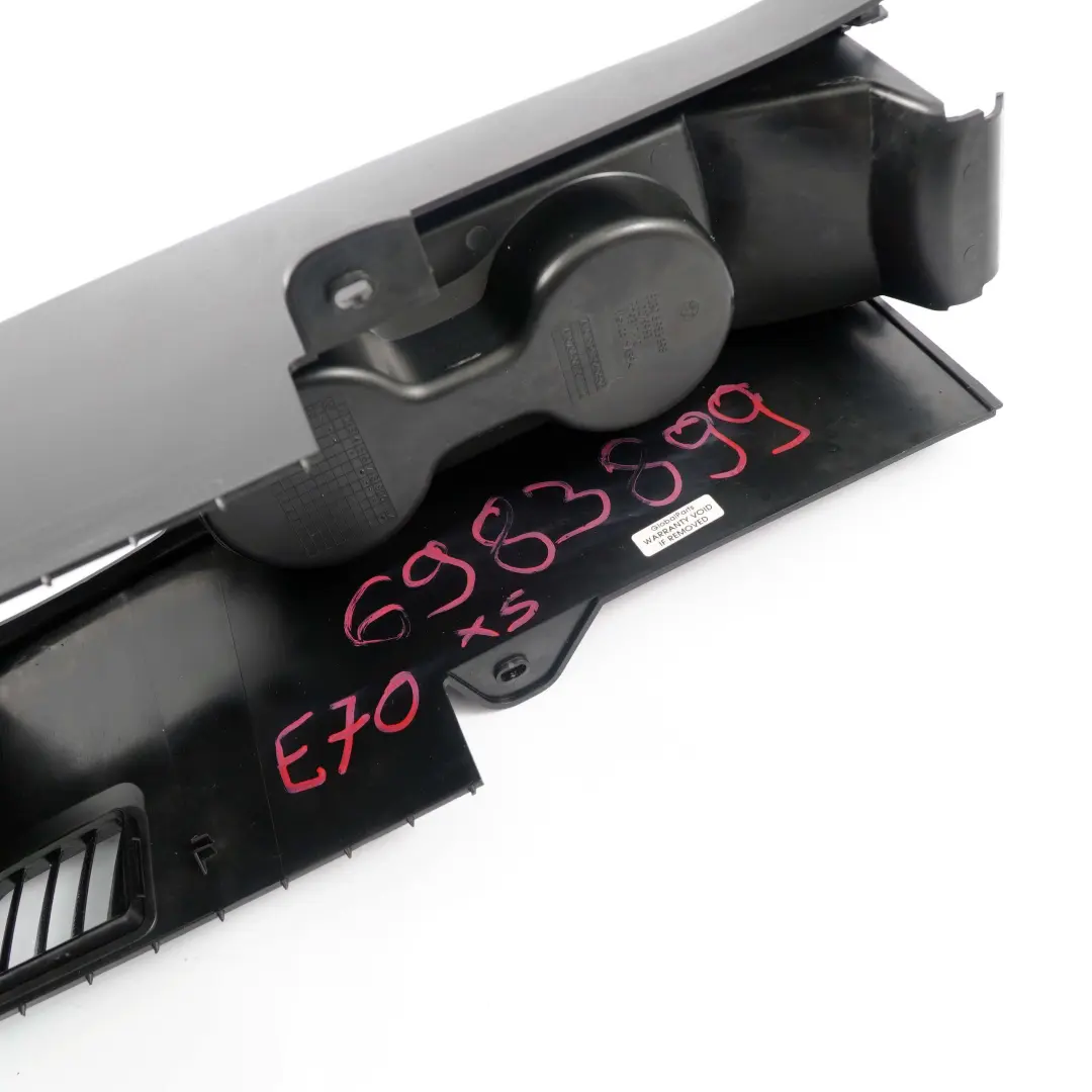 Ablagefach Mittelkonsole Konsole Hinten Schwarz 6983898 für BMW X5 E70 mit Teilenummer 6983899 BMW X5 E70 Ablagefach Mittelkonsole Konsole Hinten Schwarz 6983898 - SKU 6983899 - Teilenummer 6983899