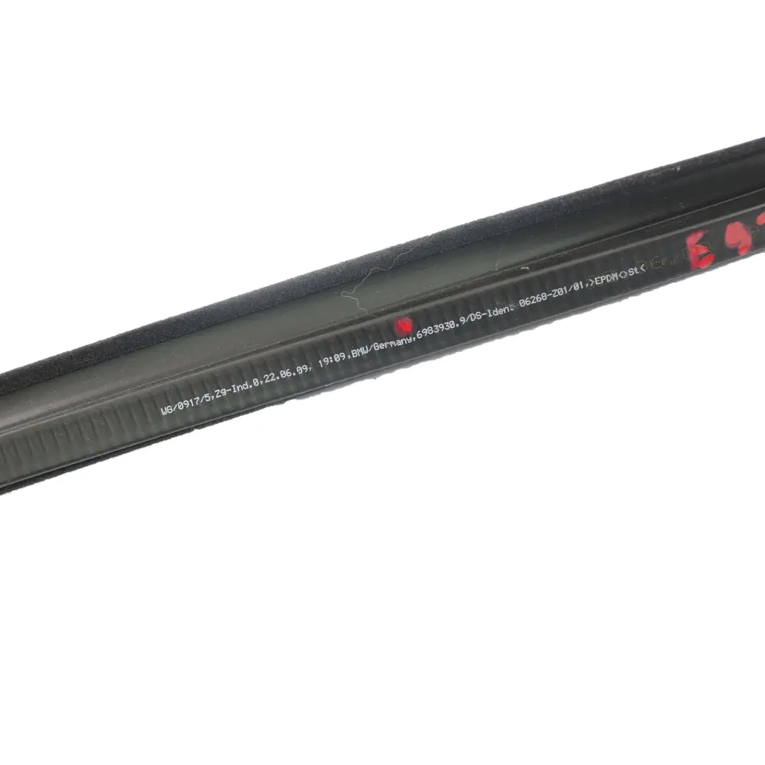 Kofferaum Trennwand Dichtung Dichtleiste Lippe für BMW 3 E93 Cabrio mit Teilenummer 6983931 BMW 3 E93 Cabrio Kofferaum Trennwand Dichtung Dichtleiste Lippe - SKU 6983931 - Teilenummer 6983931