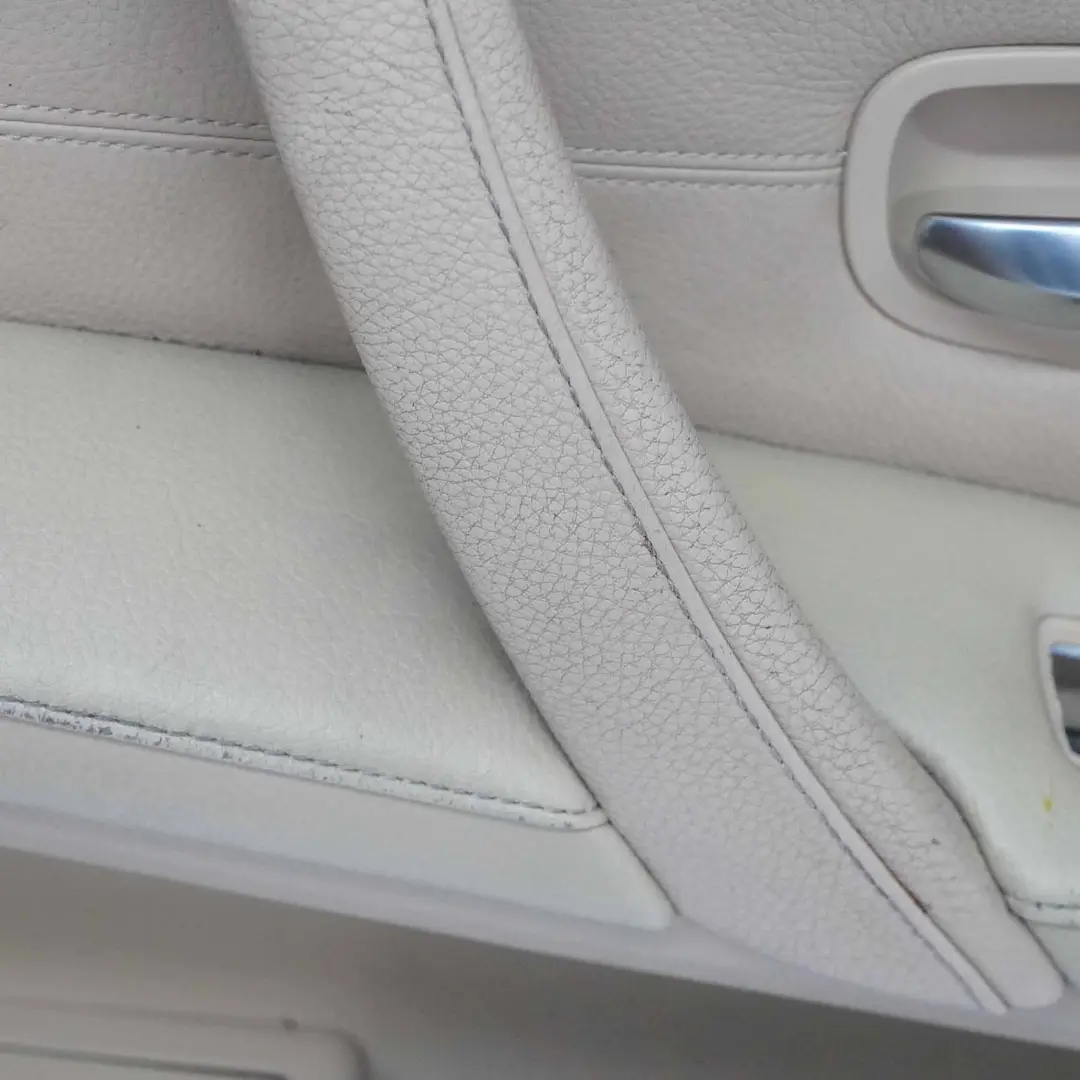 Pannello Porta Pelle SX Beige per BMW E60 E61 LCI con numero di parte 6984392 BMW E60 E61 LCI Pannello Porta Pelle SX Beige - SKU 6984392-1 - Numero di parte 6984392