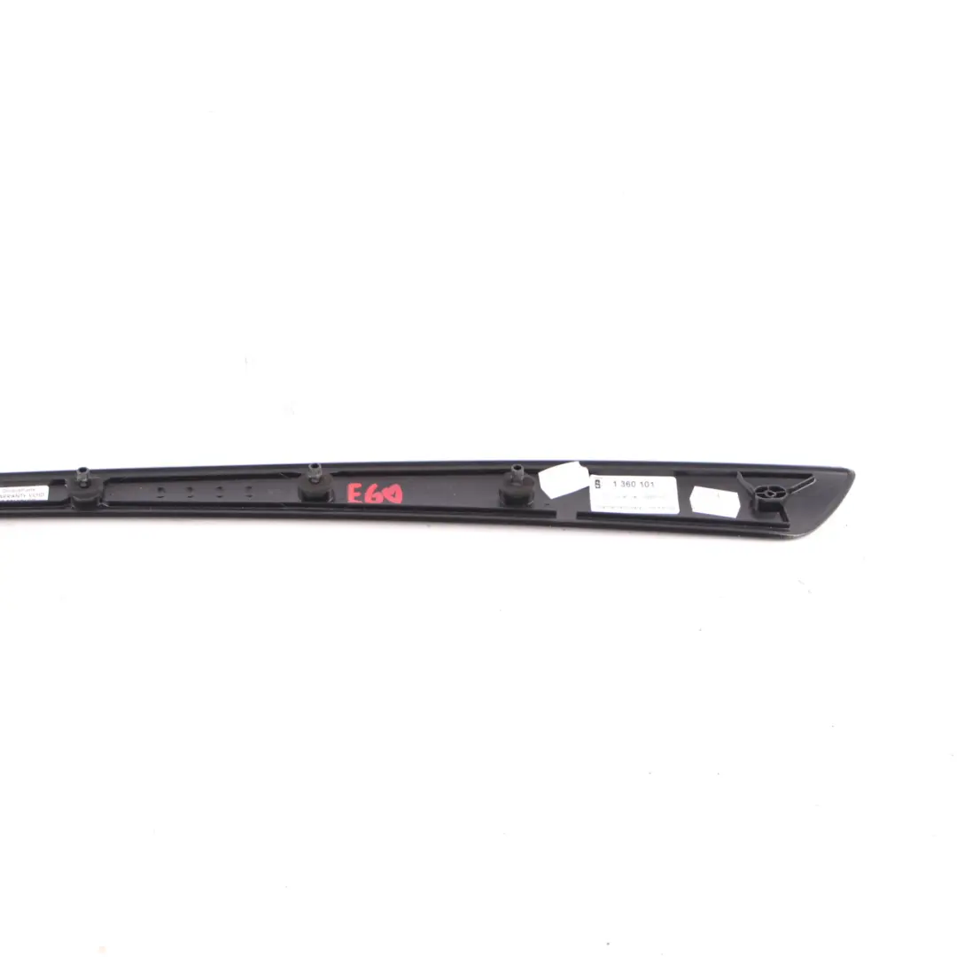  Striscia Porta BMW E60 E61 LCI Decor Posteriore Destro Diamantschwarz 1360101 - SKU 6984674 - Numero di parte 6984674