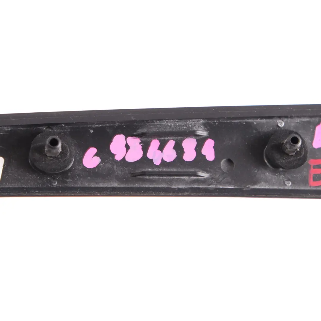  Trim Cover Door BMW E60 E61 LCI Strip Panel Rear Right O/S Wood Poplar Light - SKU 6984684 - Part number 6984684