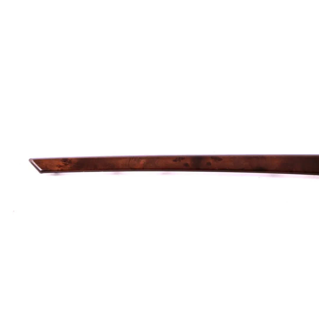 BMW 5 Series E60 E61 LCI Decor Strip Trim Door Rear Left N/S Poplar Wood Dark - SKU 6984685 - Part number 6984685