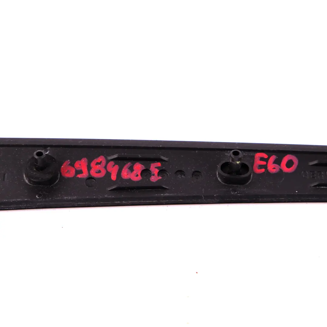 BMW 5 er E60 E61 LCI Dekorleiste Tür Hinten Links Holzleiste Pappel Dunkel - SKU 6984685 - Teilenummer 6984685