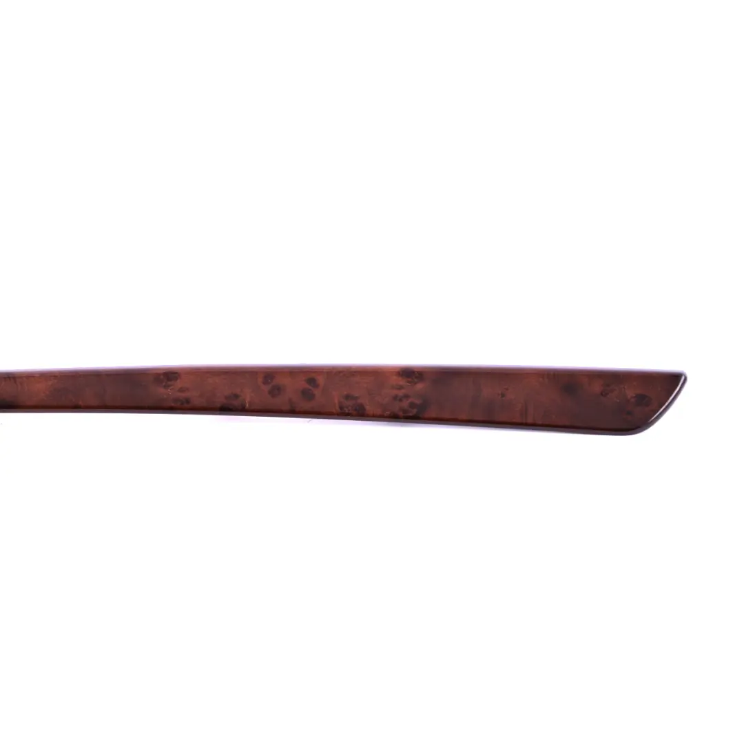 BMW 5 Series E60 E61 LCI Decor Strip Trim Door Rear Left N/S Poplar Wood Dark - SKU 6984685 - Part number 6984685