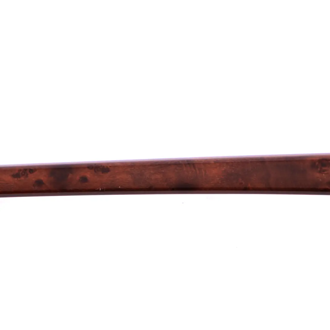 BMW 5 Series E60 E61 LCI Decor Strip Trim Door Rear Left N/S Poplar Wood Dark - SKU 6984685 - Part number 6984685