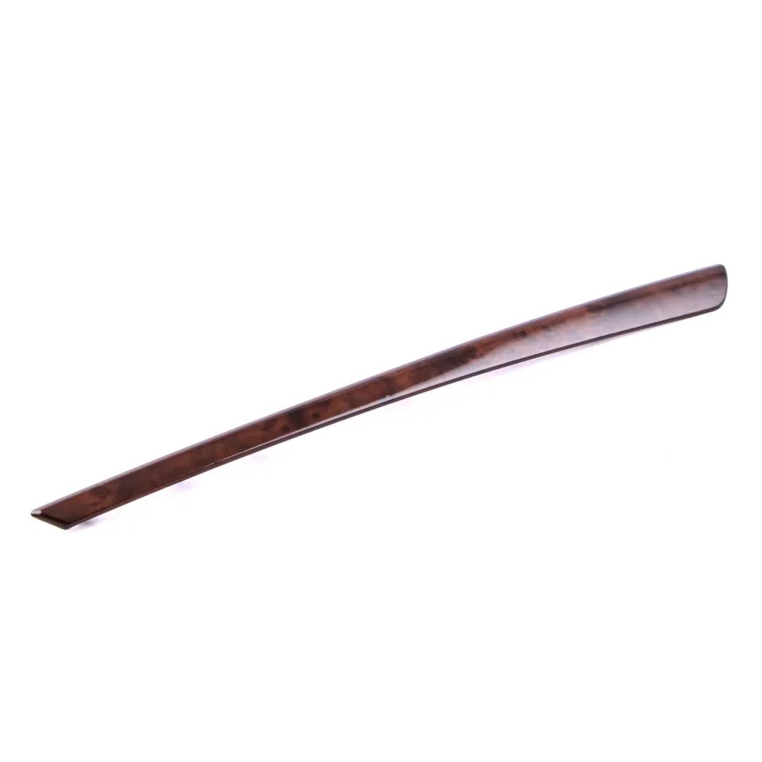 BMW 5 Series E60 E61 LCI Decor Strip Trim Door Rear Left N/S Poplar Wood Dark - SKU 6984685 - Part number 6984685