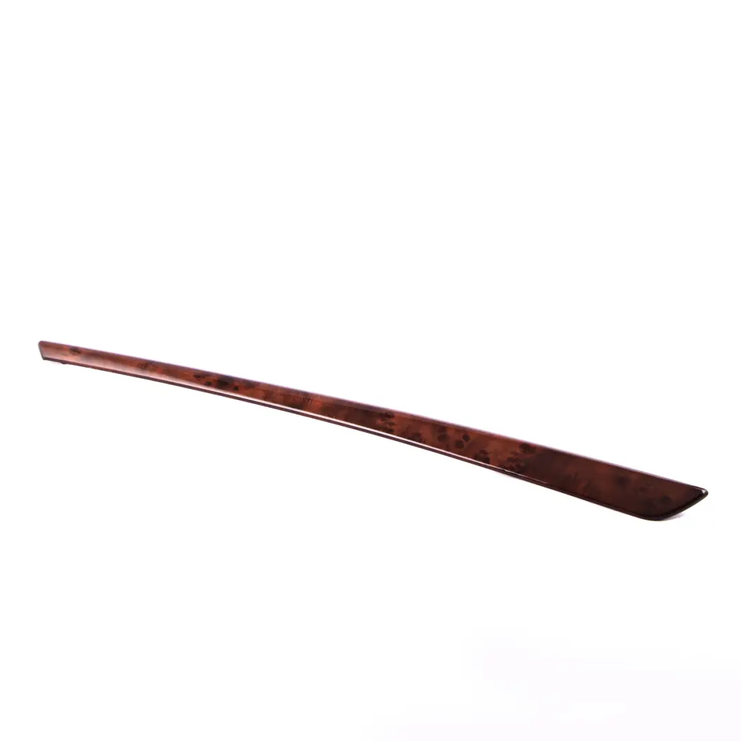BMW 5 Series E60 E61 LCI Decor Strip Trim Door Rear Left N/S Poplar Wood Dark - SKU 6984685 - Part number 6984685