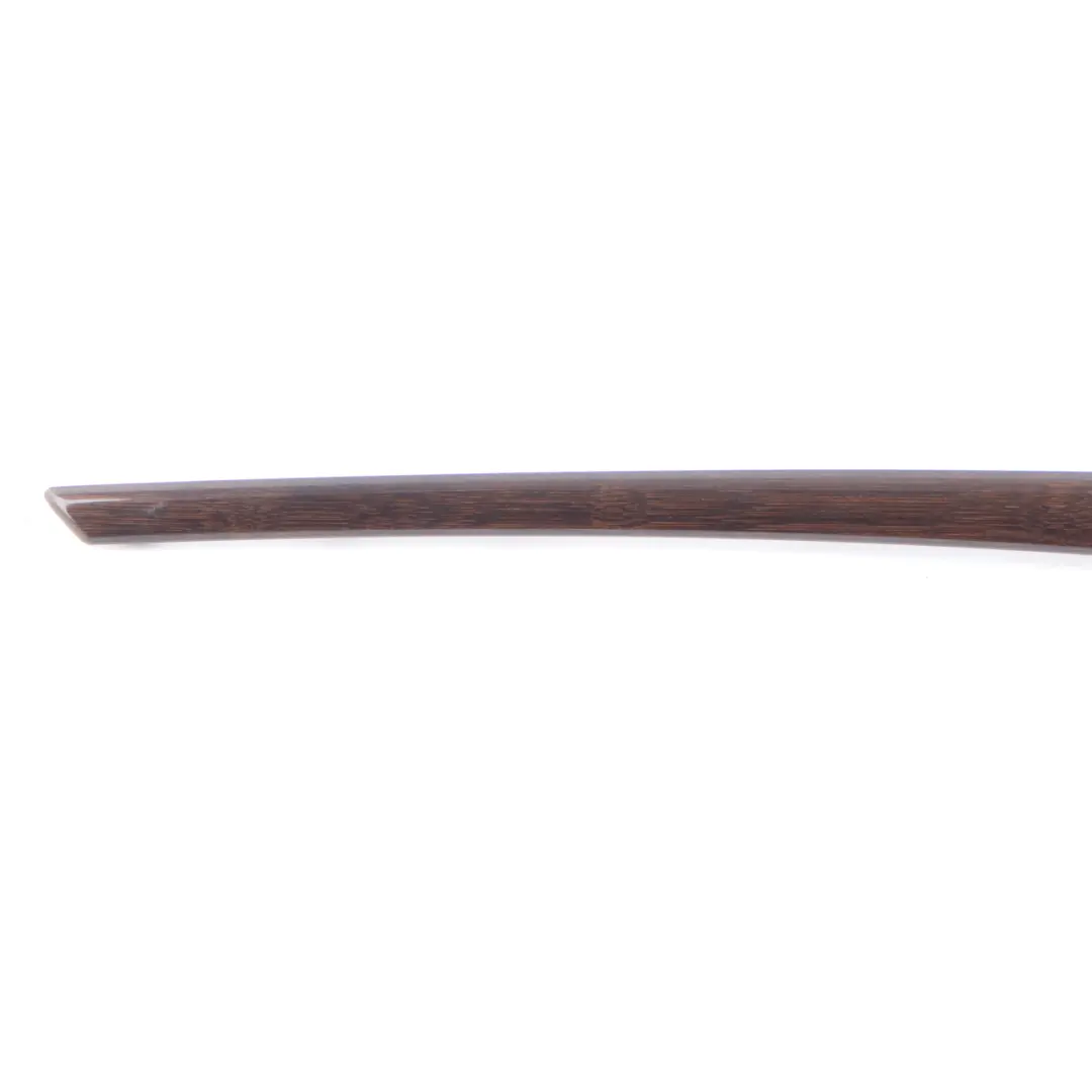BMW E60 E61 LCI Decor Strip Trim Door Rear Left N/S Wood Bamboo Anthracite - SKU 6984687 - Part number 6984687
