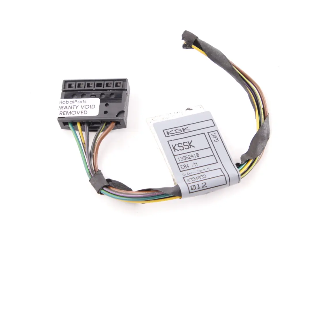 BMW X1 E84 Wire Cable Plug Wiring Socket Rear Lamp Light Left N/S - SKU 6984754-10 - Part number 6984754