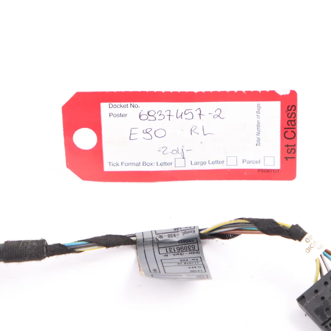 BMW E90 E91 Przewód Gniazdo Przewodu Lampy Tylnej Lewy - SKU 6984754-1 - Numer Części 6984754