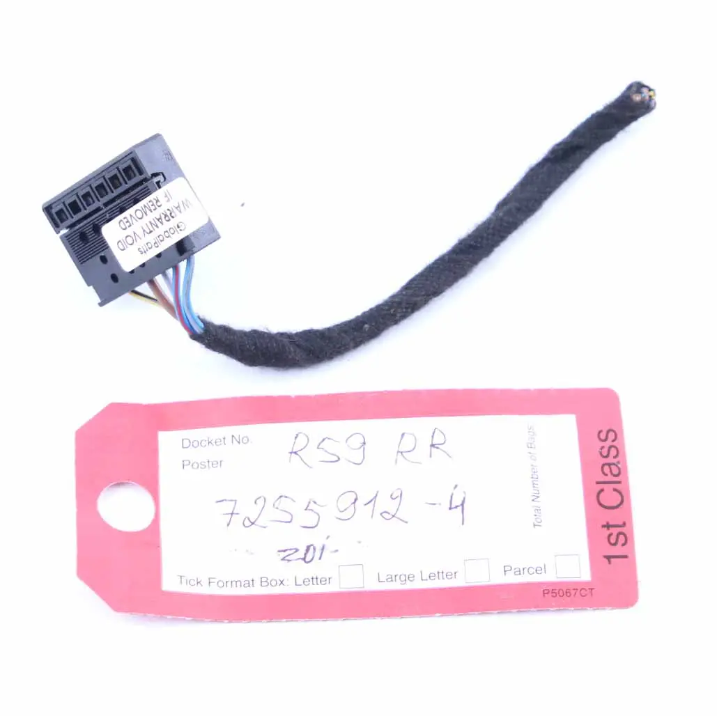 Wire Cable Plug Wiring Socket Rear Lamp Light Right O/S to Mini R59 with Part number 6984754 Mini R59 Wire Cable Plug Wiring Socket Rear Lamp Light Right O/S - SKU 6984754-3 - Part number 6984754