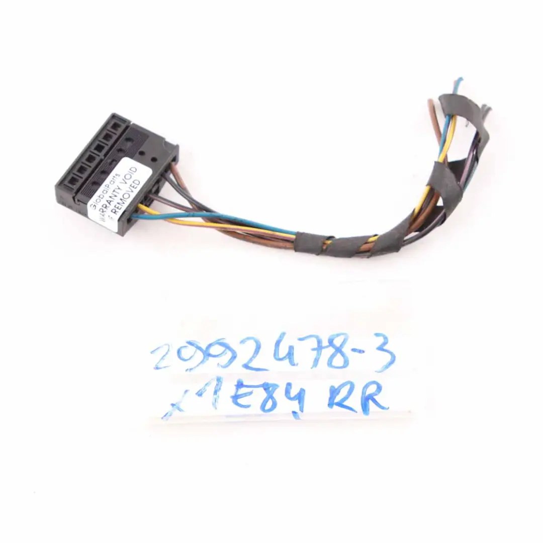 BMW X1 E84 Wire Cable Plug Wiring Socket Rear Lamp Light Right O/S - SKU 6984754-7 - Part number 6984754
