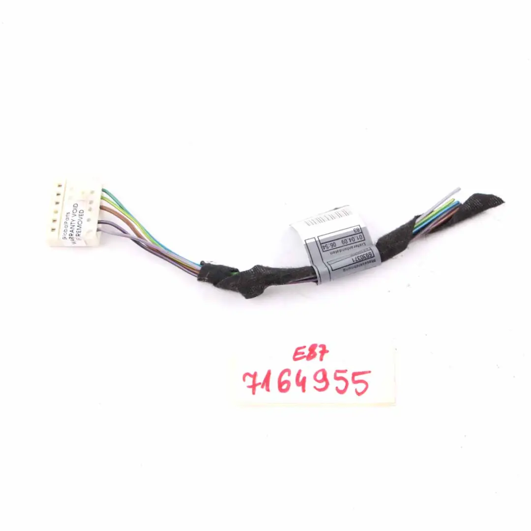 Rücklicht Rückleuchte links Stecker Buchse Verkabelung für BMW E81 E87 LCI mit Teilenummer 6984756 BMW E81 E87 LCI Rücklicht Rückleuchte links Stecker Buchse Verkabelung - SKU 6984756 - Teilenummer 6984756