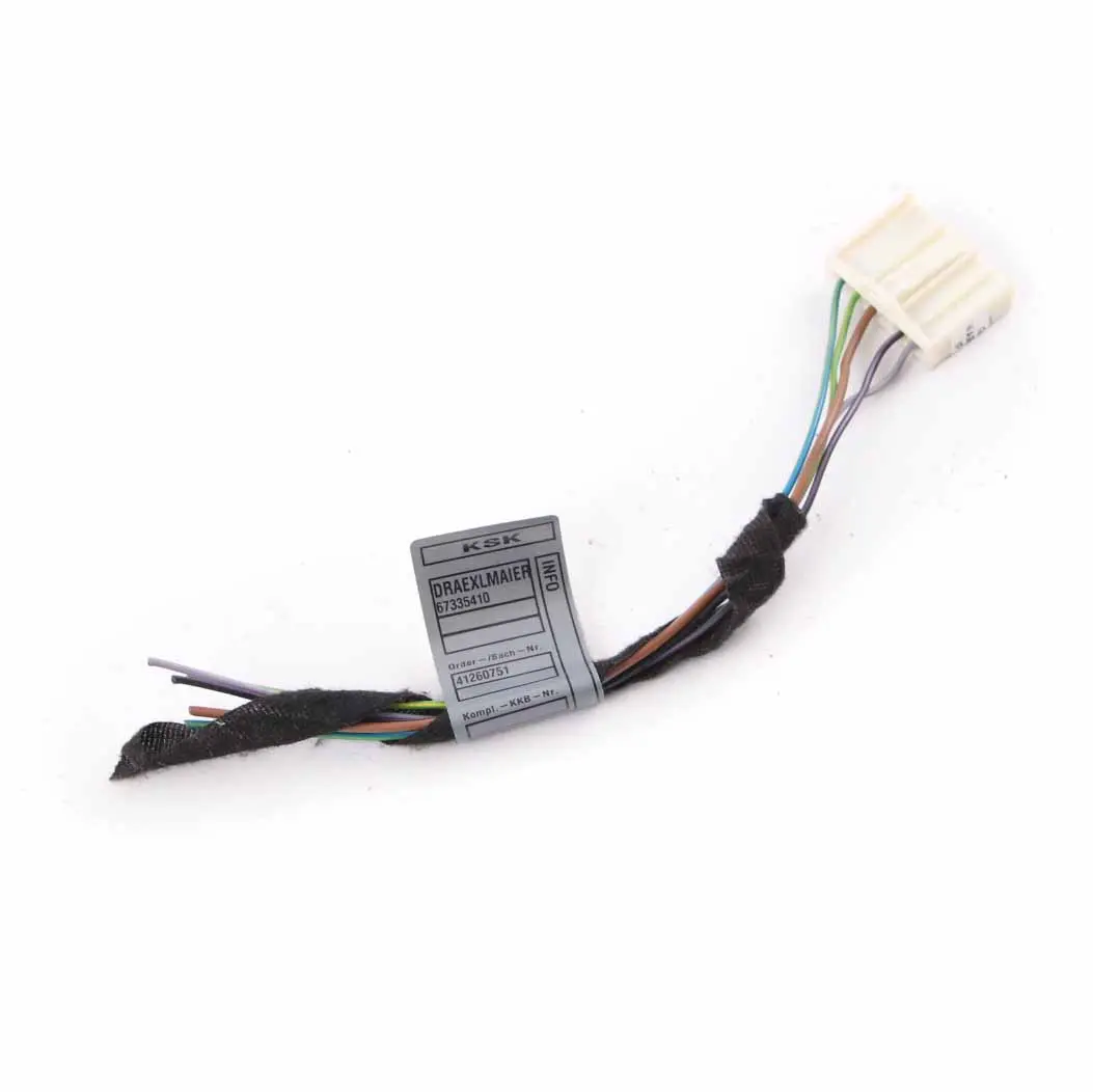 Feu Arrière Gauche Prise Câblage pour BMW E81 E87 LCI à propos du numéro de pièce 6984756 BMW E81 E87 LCI Feu Arrière Gauche Prise Câblage - SKU 6984756 - Numéro de pièce 6984756