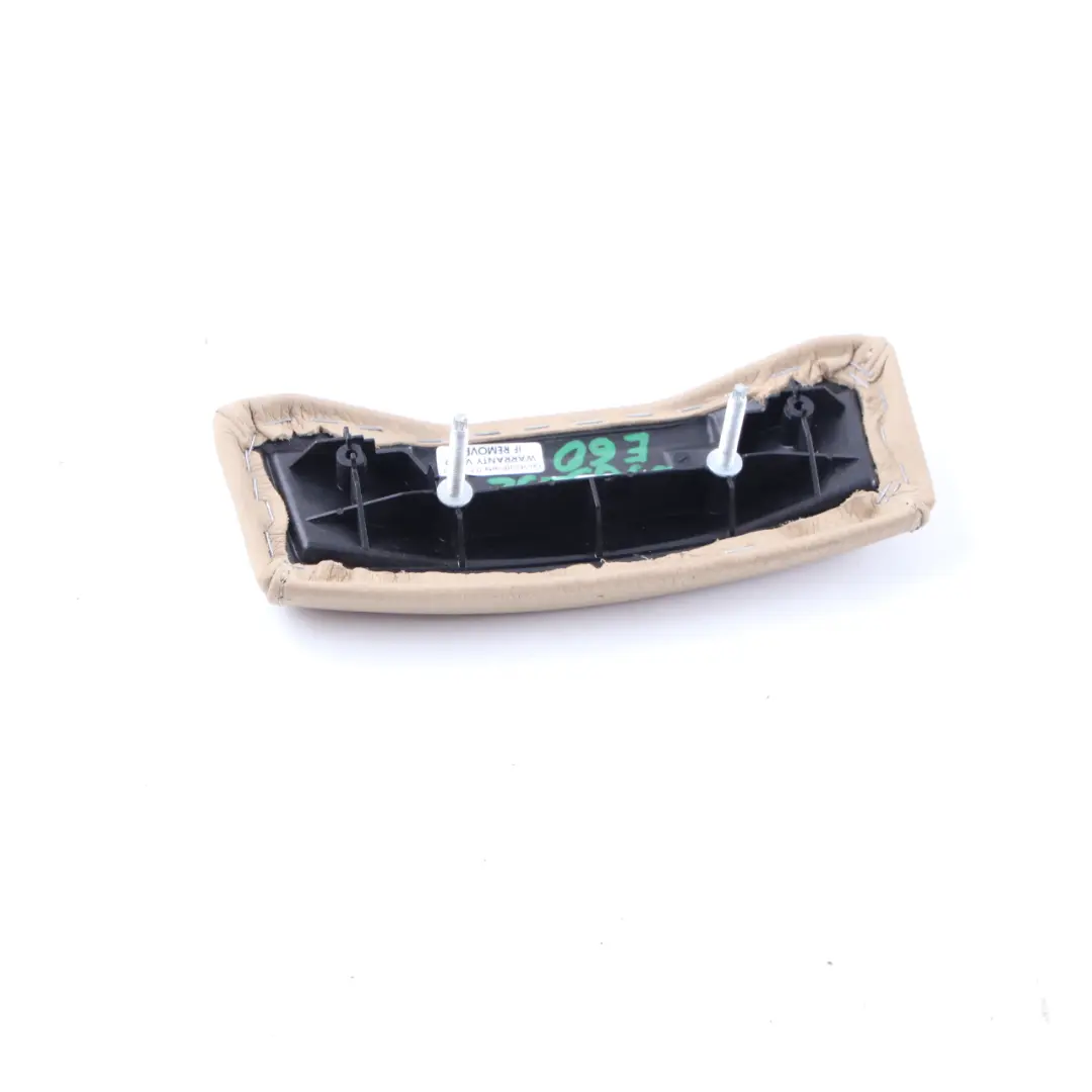  Garniture d'accoudoir BMW E60 E61 LCI Cache accoudoir console Cuir Beige - SKU 6985252 - Numéro de pièce 6985252