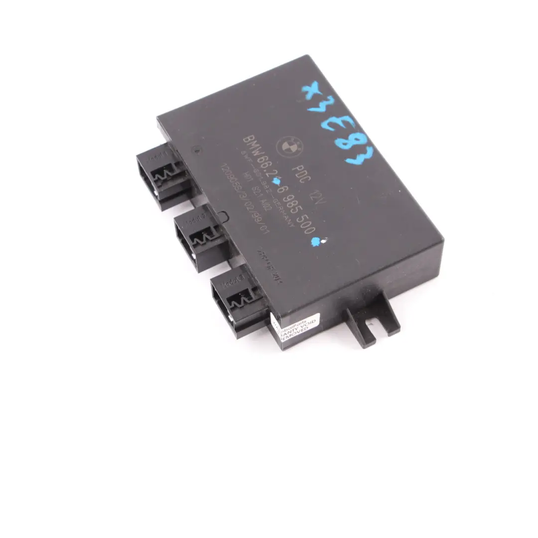 PDC Module BMW X5 E53 X3 E83 Parking Control Unit to with Part number 6985500 PDC Module BMW X5 E53 X3 E83 Parking Control Unit - SKU 6985500 - Part number 6985500