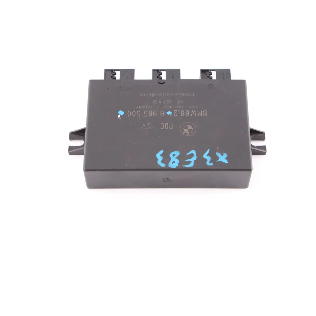 PDC Module BMW X5 E53 X3 E83 Parking Control Unit to with Part number 6985500 PDC Module BMW X5 E53 X3 E83 Parking Control Unit - SKU 6985500 - Part number 6985500