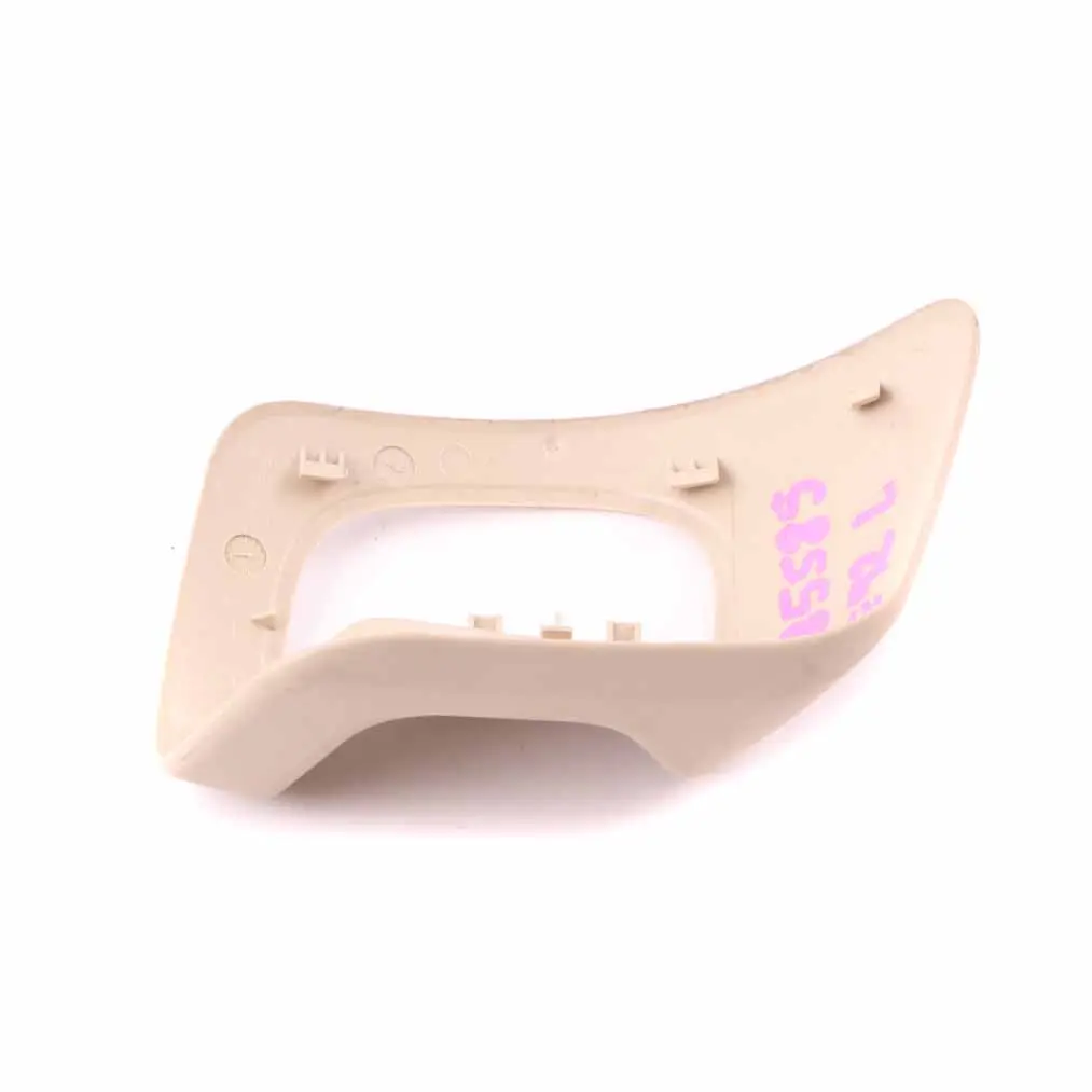 Release Cover Trim Left N/S Cream Beige to BMW E92 Seat with Part number 6985585 BMW E92 Seat Release Cover Trim Left N/S Cream Beige - SKU 6985585 - Part number 6985585