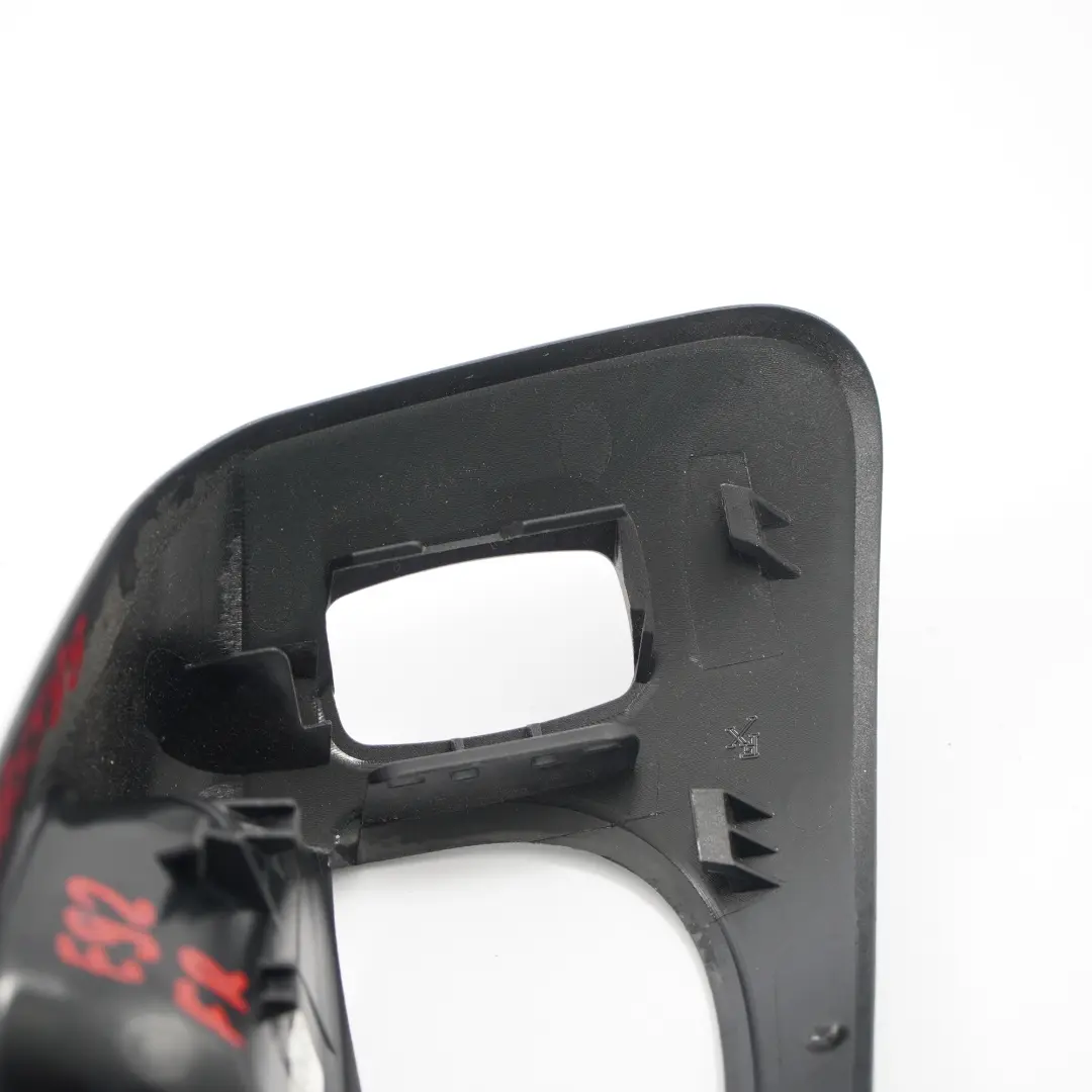 Seat Cover BMW E81 E92 Release Adjust Trim Front Right Seat O/S Black 6977460 - SKU 6985588 - Part number 6985588