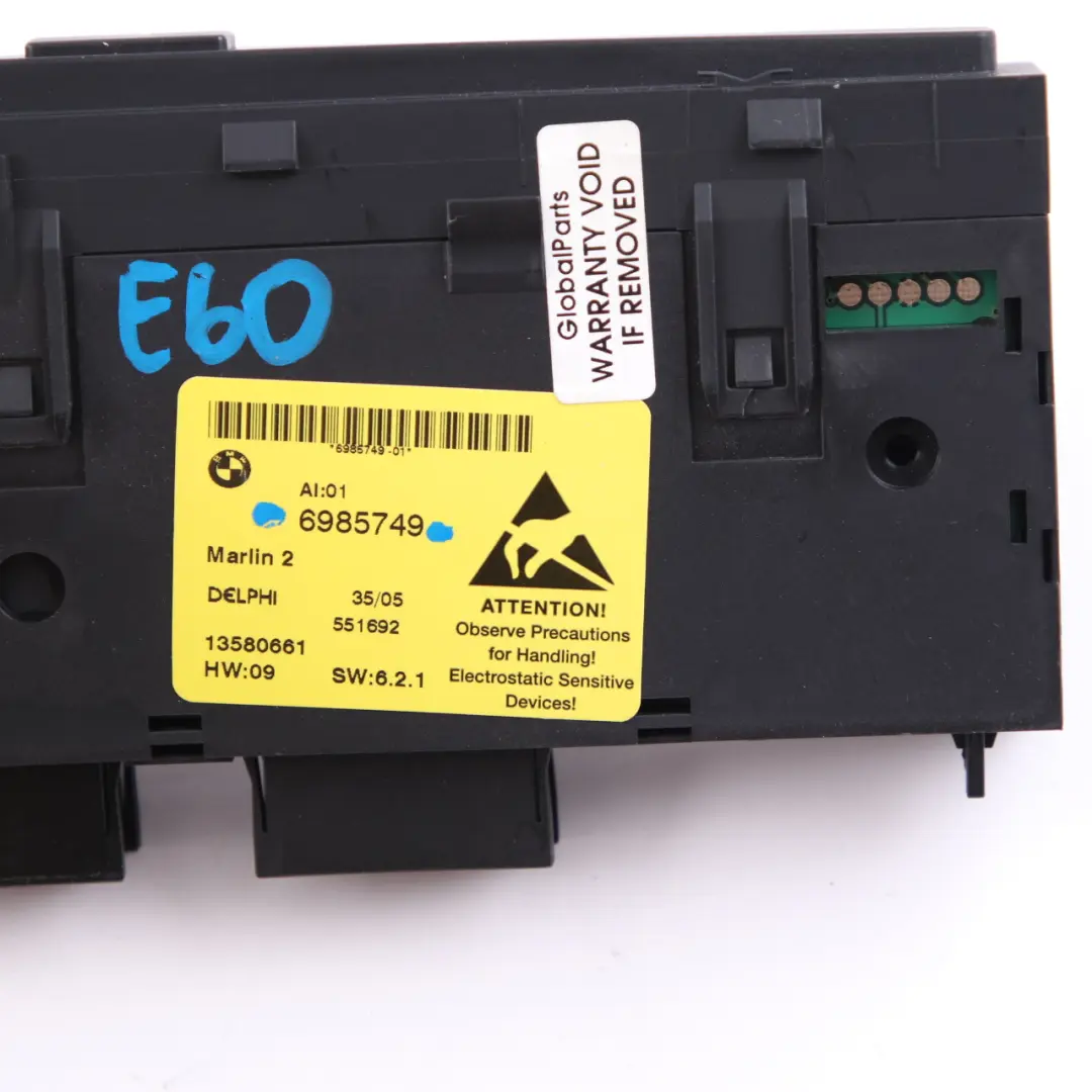  Centre Console Switch BMW E60 E61 DTC PDC Buttons Panel Control Unit - SKU 6985749 - Part number 6985749