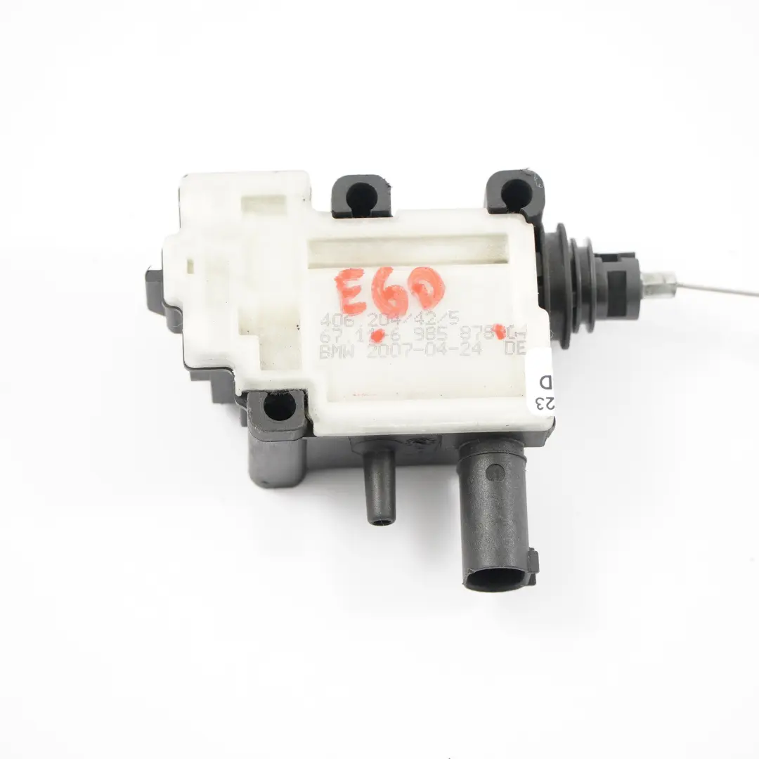 BMW E60 E61 LCI Actuador de la tapa del depósito de combustible - SKU 6985878 - Número de pieza 6985878