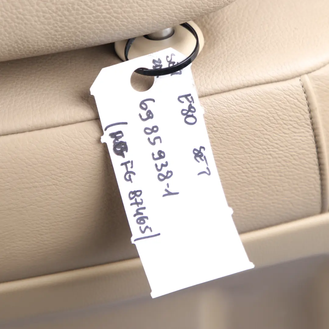 BMW E90 Saloon Beige Leather Interior Seats Front Rear Seat with Door Cards - SKU 6985938-1 - Part number 6985938