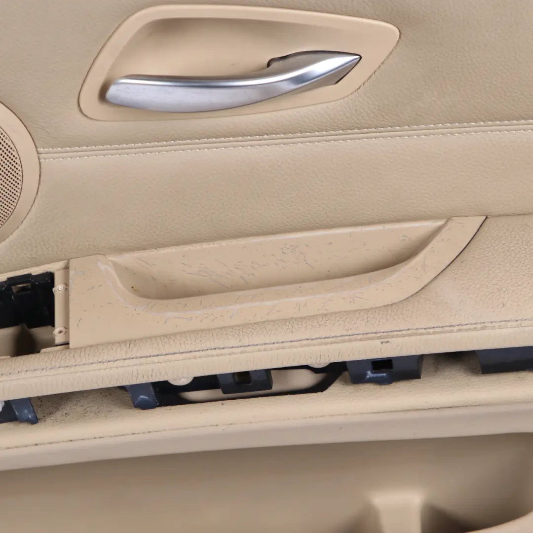 Beige Leather Interior Seats Front Rear Seat with Door Cards to BMW E90 Saloon with Part number 6985938 BMW E90 Saloon Beige Leather Interior Seats Front Rear Seat with Door Cards - SKU 6985938-1 - Part number 6985938