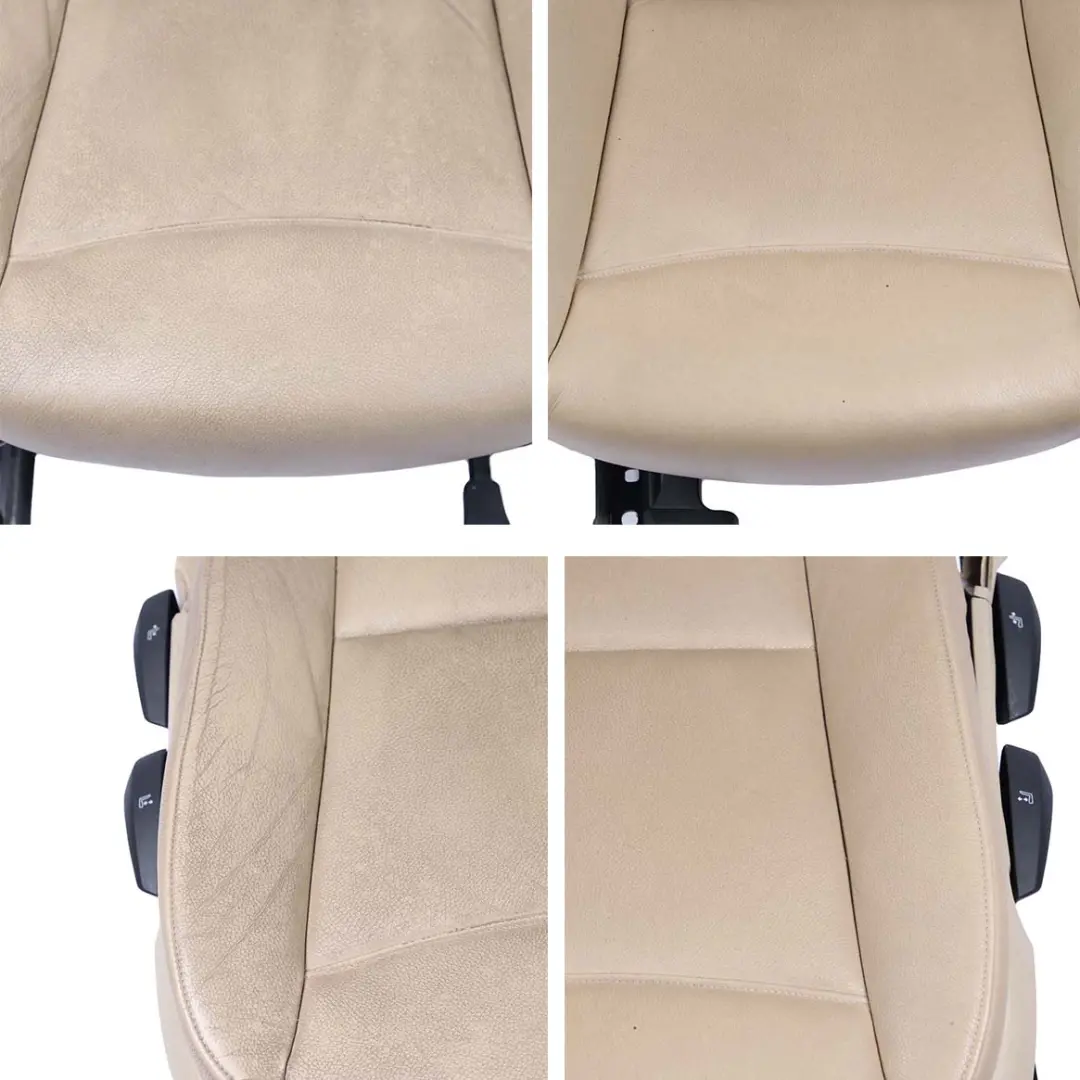 Beige Leather Interior Seats Front Rear Seat with Door Cards to BMW E90 Saloon with Part number 6985938 BMW E90 Saloon Beige Leather Interior Seats Front Rear Seat with Door Cards - SKU 6985938-1 - Part number 6985938