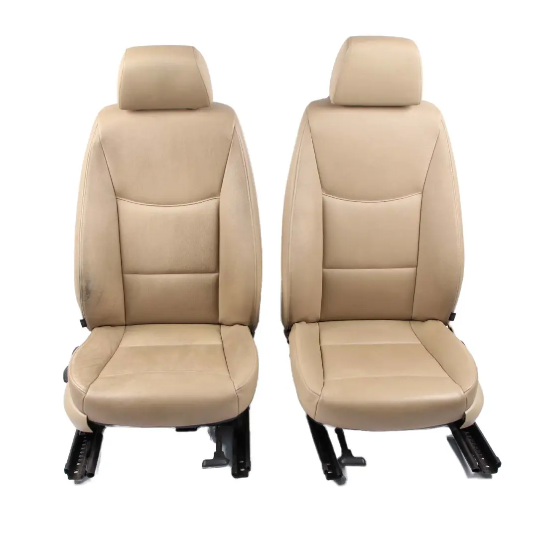 BMW E90 Saloon Beige Leather Interior Seats Front Rear Seat with Door Cards - SKU 6985938-1 - Part number 6985938