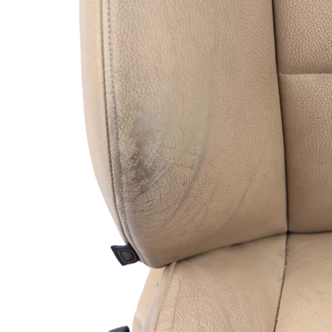 Beige Leather Interior Seats Front Rear Seat with Door Cards to BMW E90 Saloon with Part number 6985938 BMW E90 Saloon Beige Leather Interior Seats Front Rear Seat with Door Cards - SKU 6985938-1 - Part number 6985938