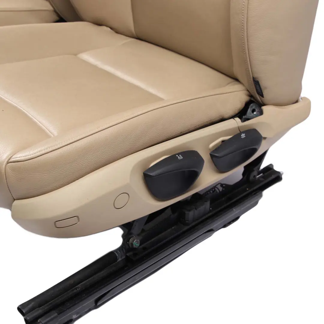 Beige Leather Interior Seats Front Rear Seat with Door Cards to BMW E90 Saloon with Part number 6985938 BMW E90 Saloon Beige Leather Interior Seats Front Rear Seat with Door Cards - SKU 6985938-1 - Part number 6985938