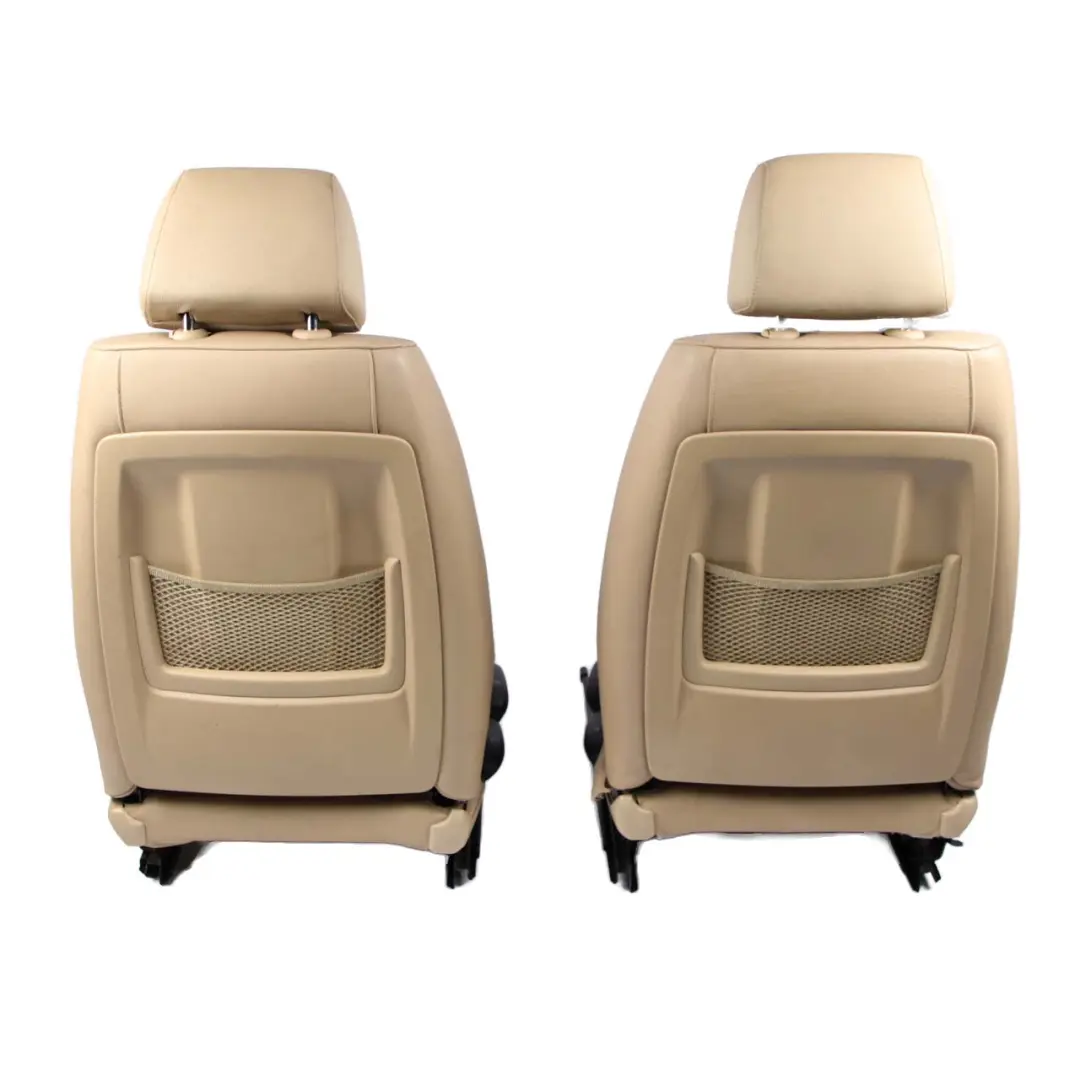 Beige Leather Interior Seats Front Rear Seat with Door Cards to BMW E90 Saloon with Part number 6985938 BMW E90 Saloon Beige Leather Interior Seats Front Rear Seat with Door Cards - SKU 6985938-1 - Part number 6985938