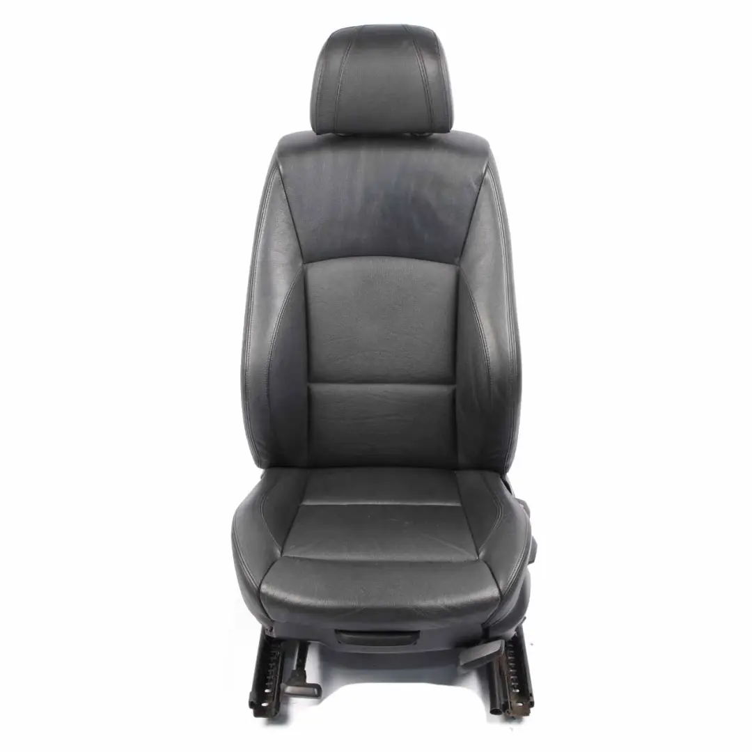 Leather Front Left Right N/O/S Seats to Seat BMW 3 Series E90 E91 M Sport Black with Part number 6985942 Seat BMW 3 Series E90 E91 M Sport Black Leather Front Left Right N/O/S Seats - SKU 6985942-1 - Part number 6985942