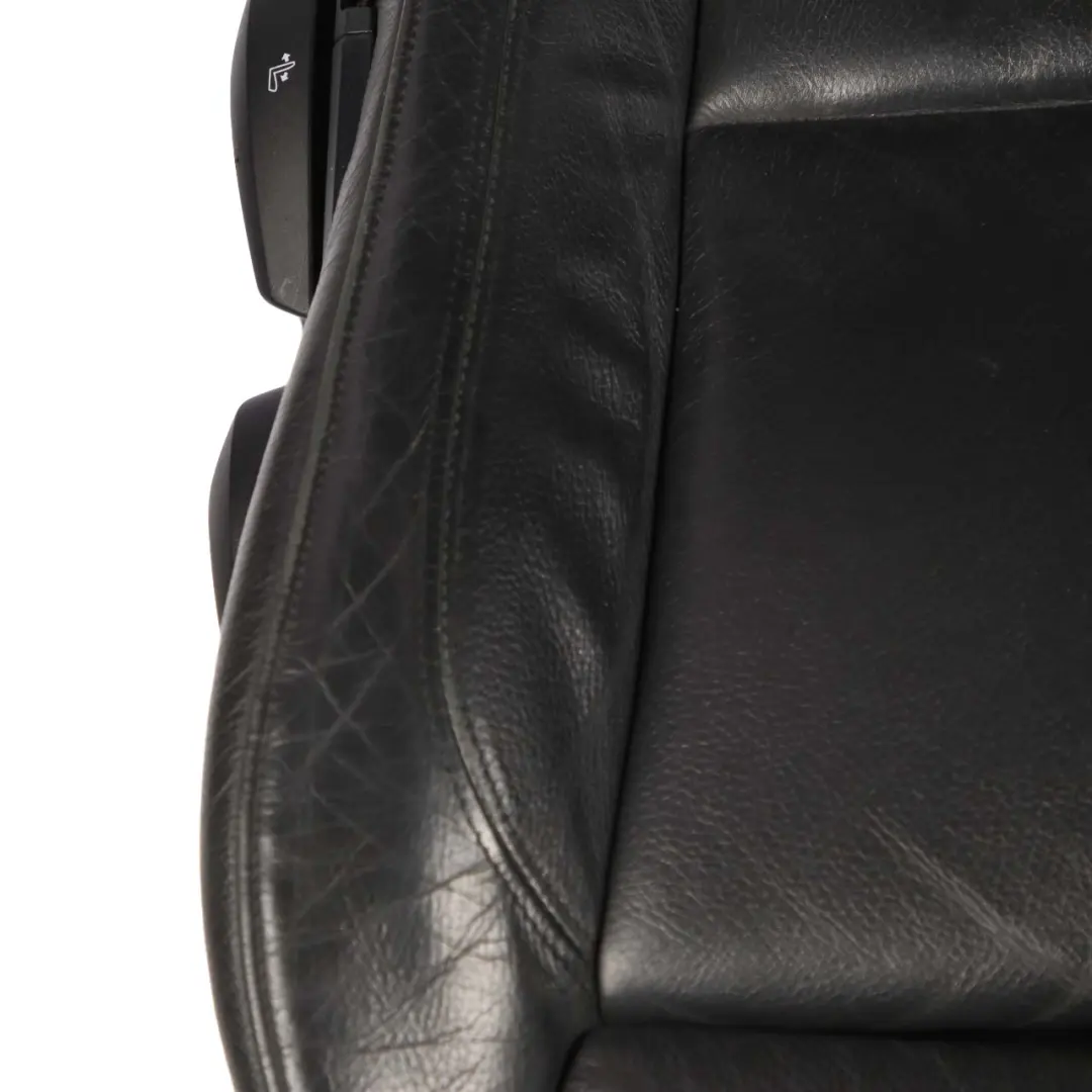 BMW 3 er E90 E91 M Sport Sitze Vorne Links Rechts Schwarzes Schwarz Leder - SKU 6985942 - Teilenummer 6985942
